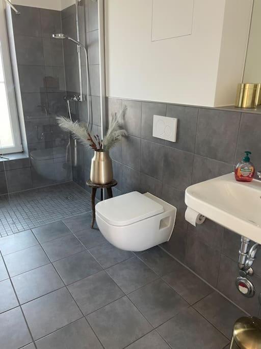 Penthouse-Wohnung Mit Flussblick Oldenburg Exterior photo